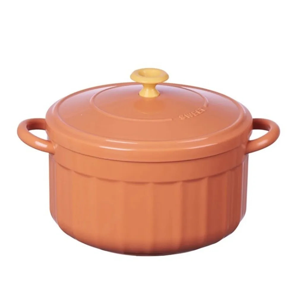 Stainless Steel Ramen Bowl with Lid – Large Capacity Lunch Box