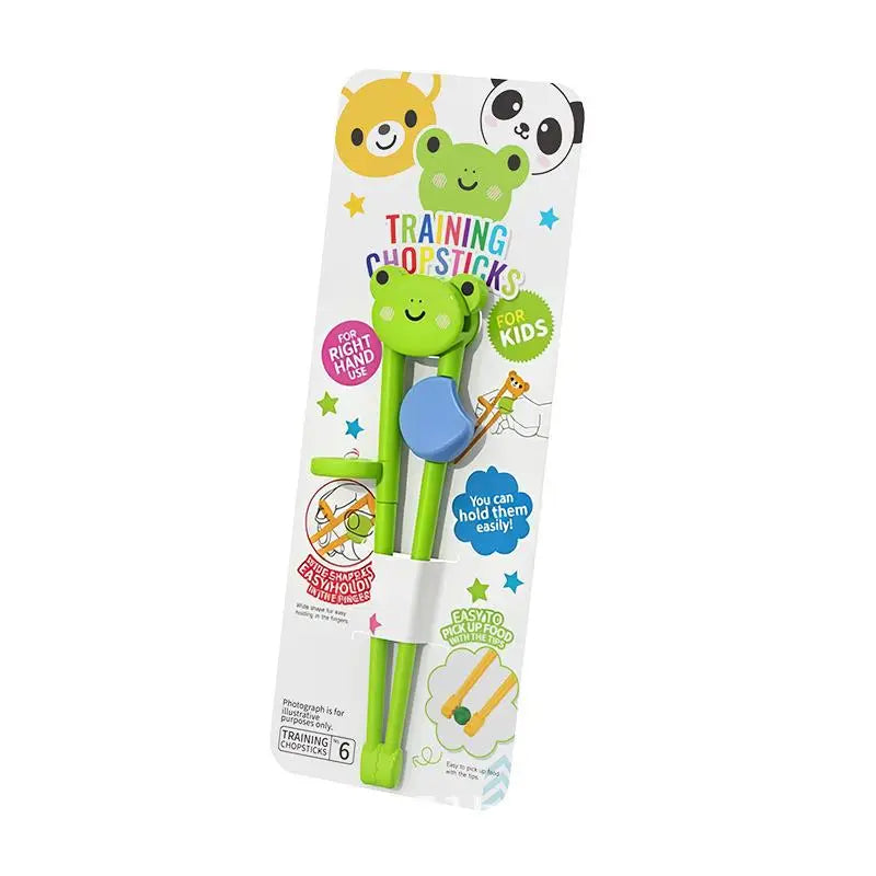 Kids Training Chopsticks – BPA-Free Cartoon Animal Non-Slip
