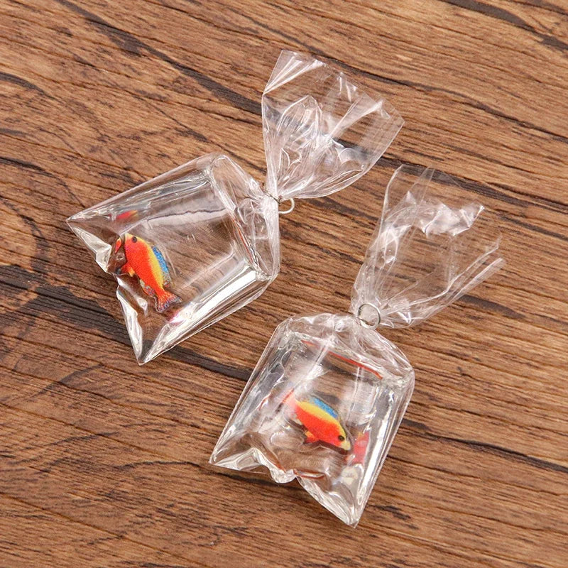 Transparent Resin Clownfish Charms – 8 Colors DIY Jewelry