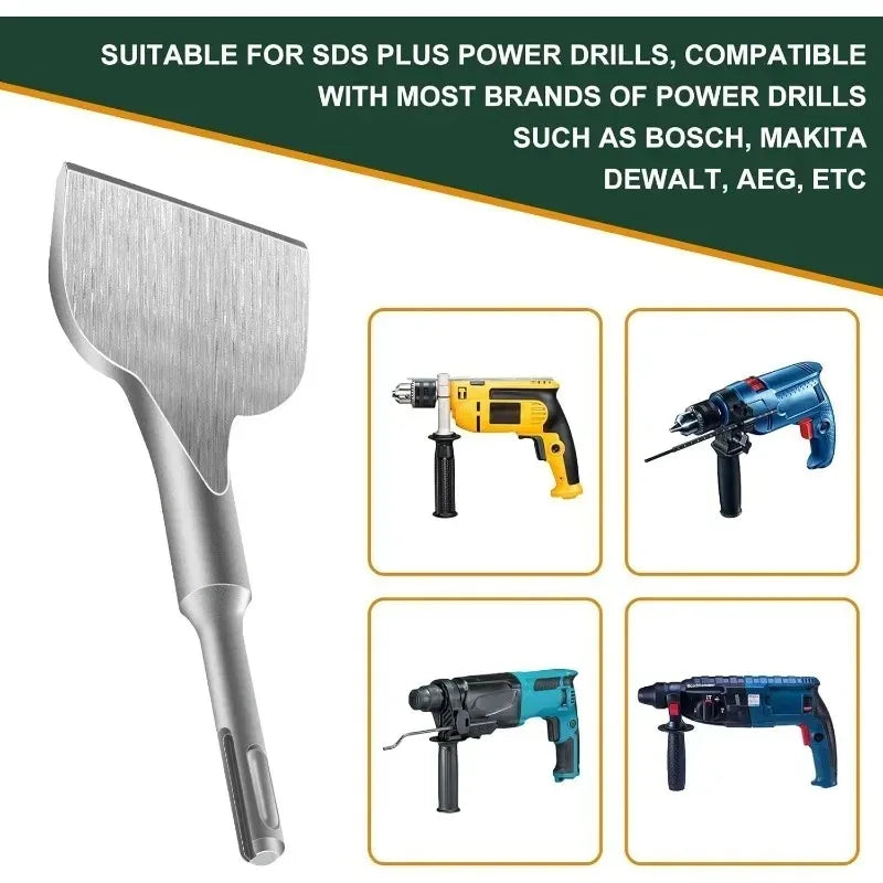 SDS Plus Masonry Chisel Set – Point, Groove & Flat 75x165mm