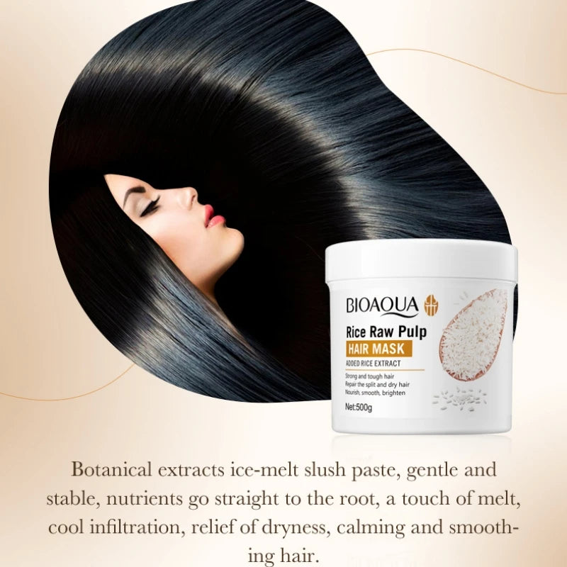SAMMY Rice Puree Hair Mask 500g – Ceramide & Rice Extract