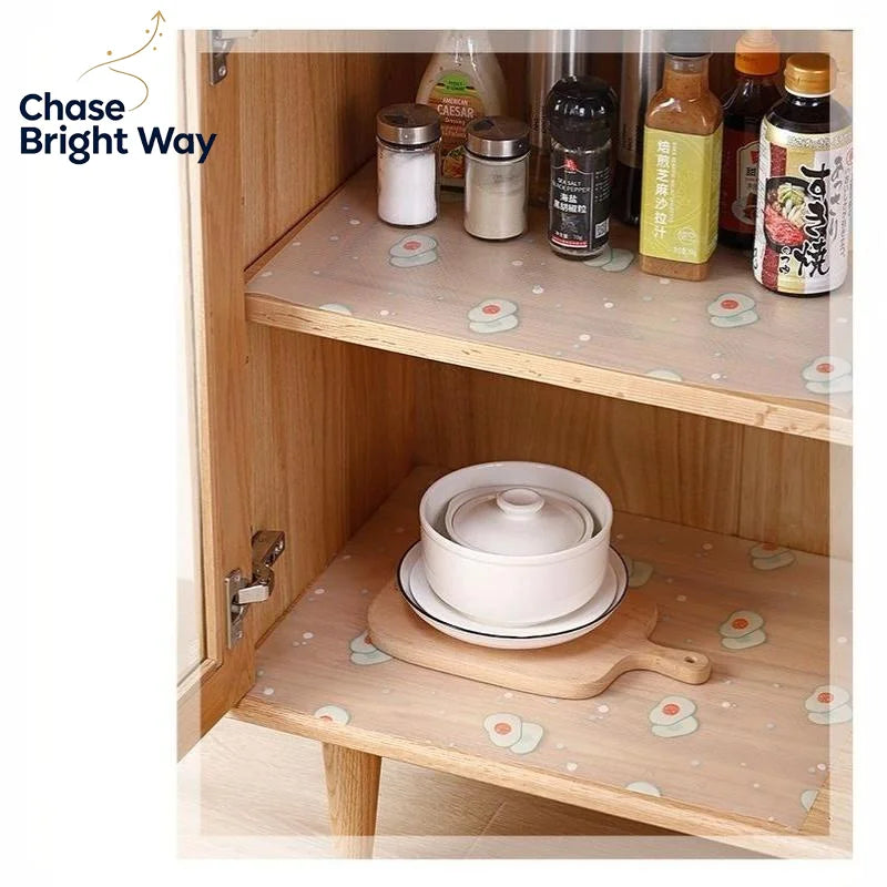 Waterproof EVA Shelf Liner – Non-Slip Fridge & Cabinet Mat Roll