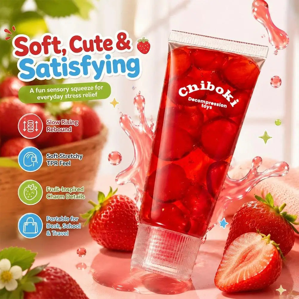 Toothpaste Squishy Fidget Toy – Slow Rising Sensory Squeeze