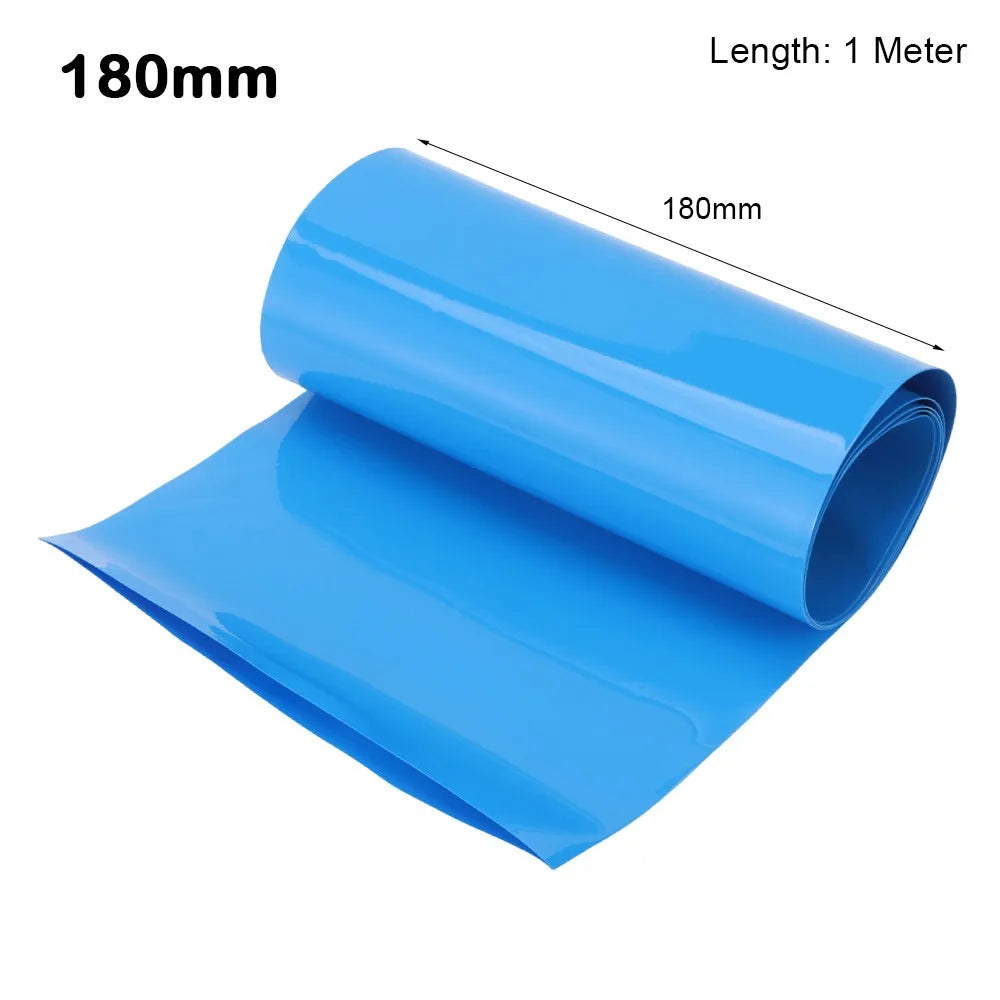 PVC Heat Shrink Tube 1M – 18650 Battery Wrap 70–200mm