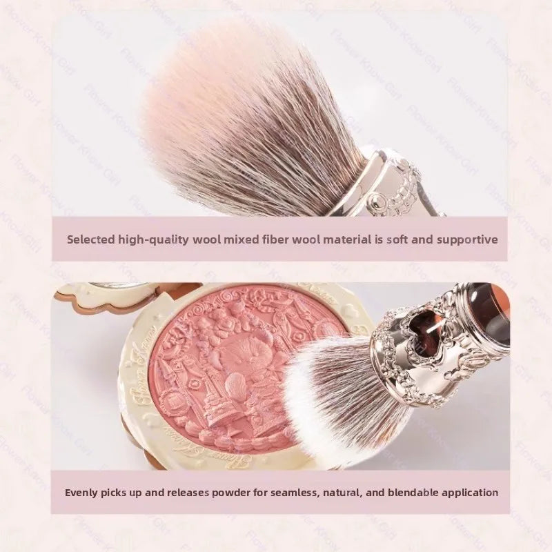 Flower Knows Sweetie Bear Wool Blush & Highlighter Brush
