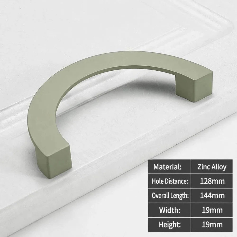 Zinc Alloy Cabinet Door Handle – Baked Paint Drawer Knob
