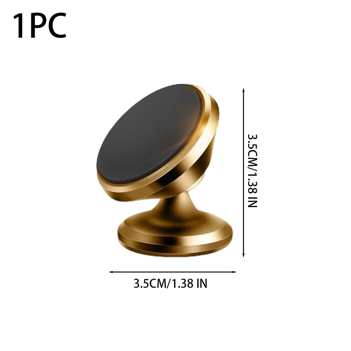 Magnetic Car Phone Holder – 360° Dashboard Mount Universal