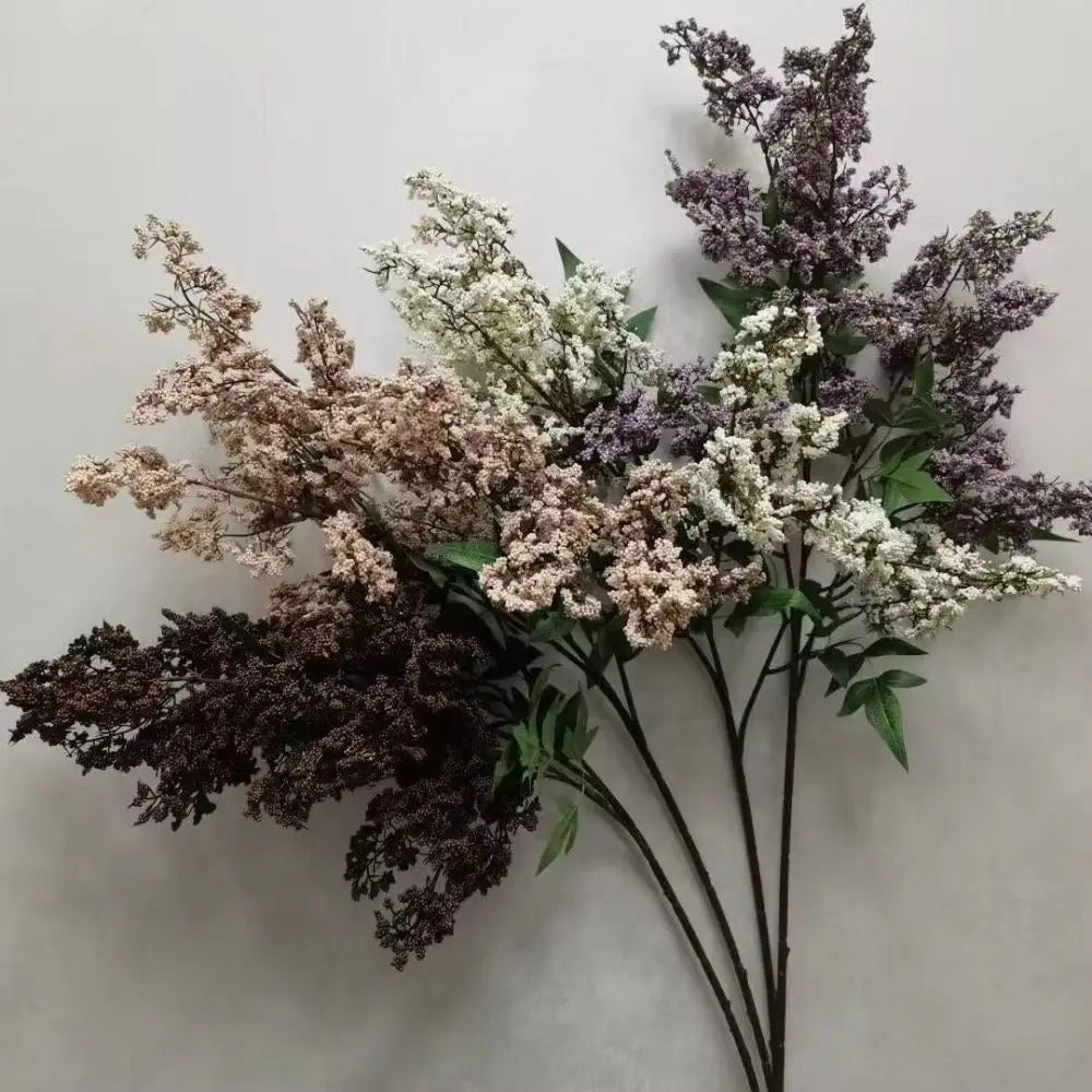 Artificial Nandina Berry Branch – Faux Silk Stem 110cm