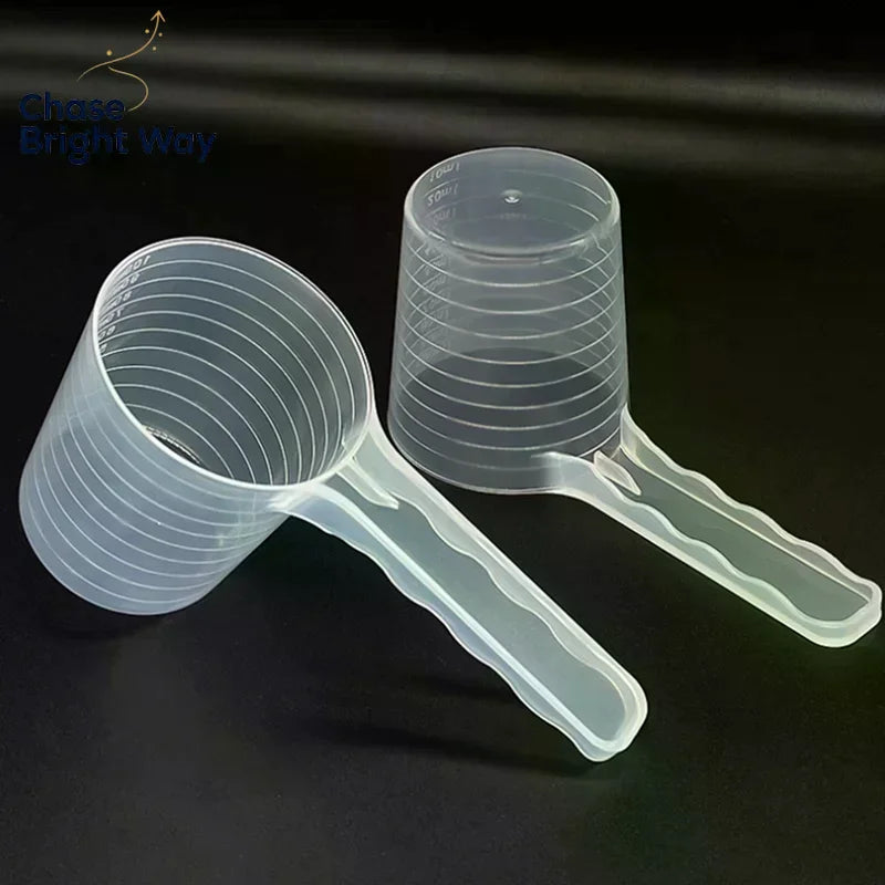 Transparent Pet Measuring Spoon with Scale – 50g/100ml