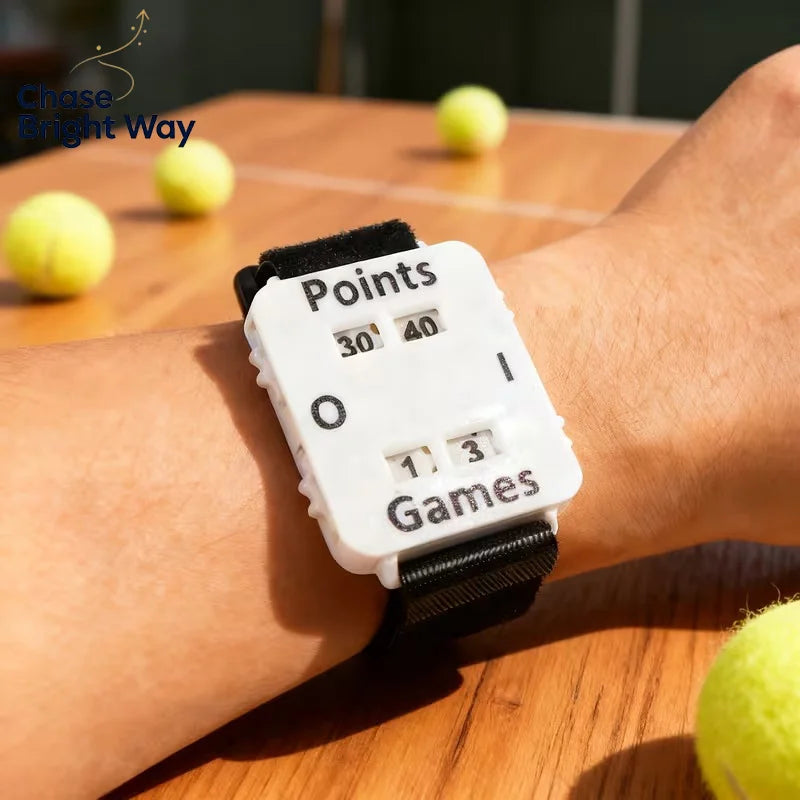 Cricket Tennis Padel Scorer Wristband – Instant Score Tracker