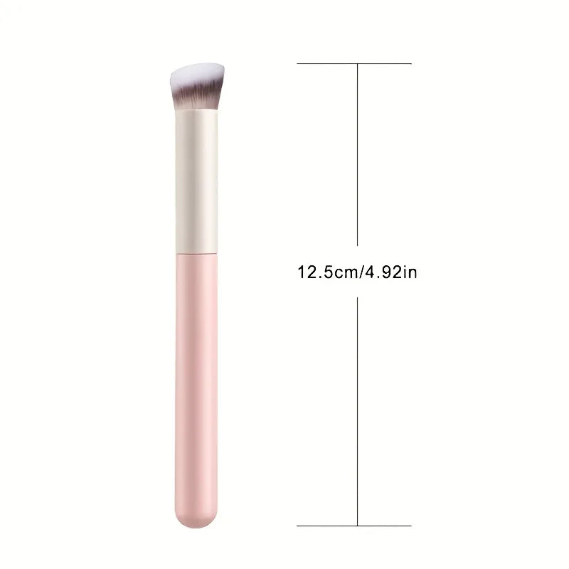 Pink Concealer Eye Socket Blending Brush – Wool Fiber
