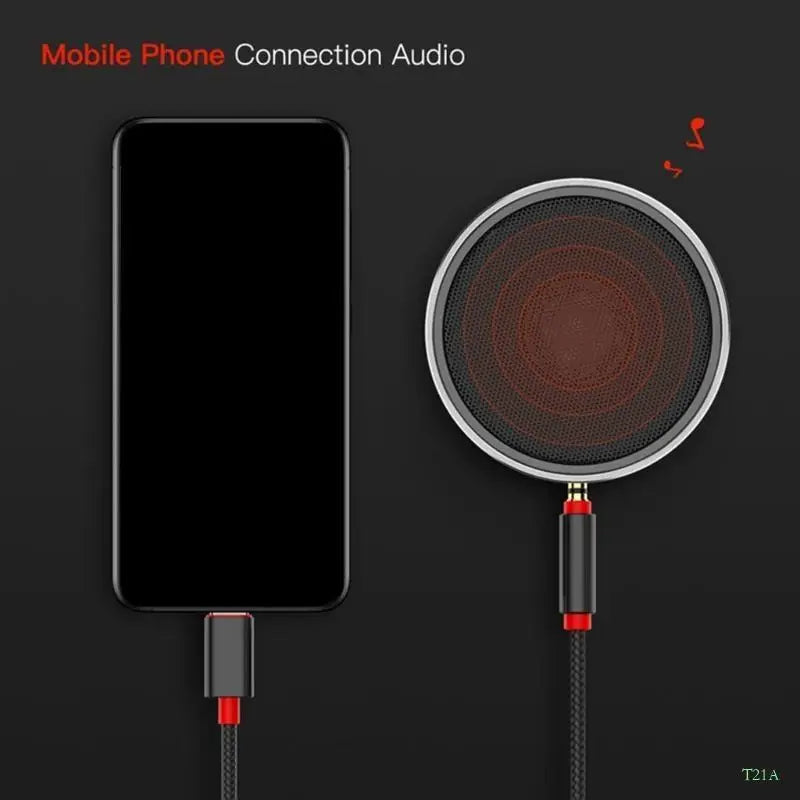 USB-C to 3.5mm Audio Adapter Cable – 1m Male Stereo