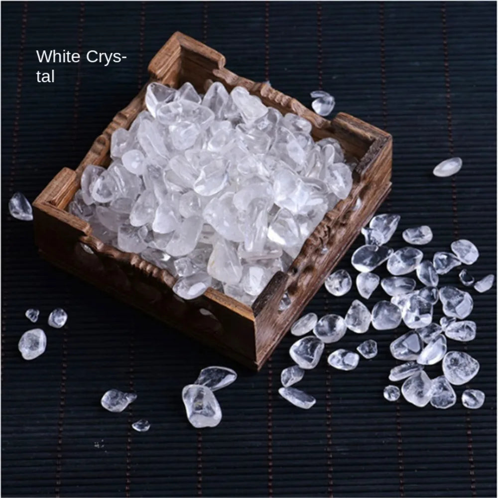 Colorful Agate Crystal Gravel 100g | Garden Décor Stones