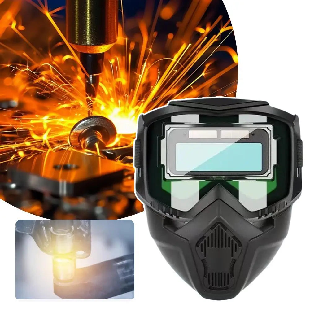 Auto-Darkening Welding Helmet – Adjustable Breathable Mask