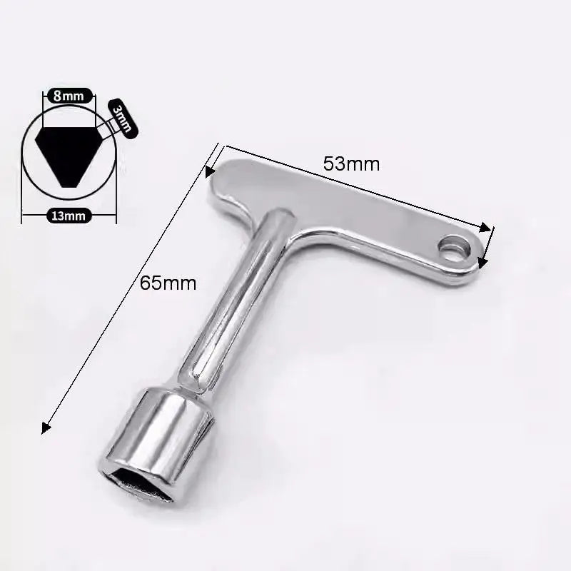 Universal Alloy Triangular Wrench Key – Multi-Purpose Cabinet Tool
