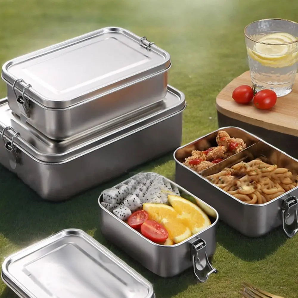 Stainless Steel Bento Box – Large Leakproof Lunch Container