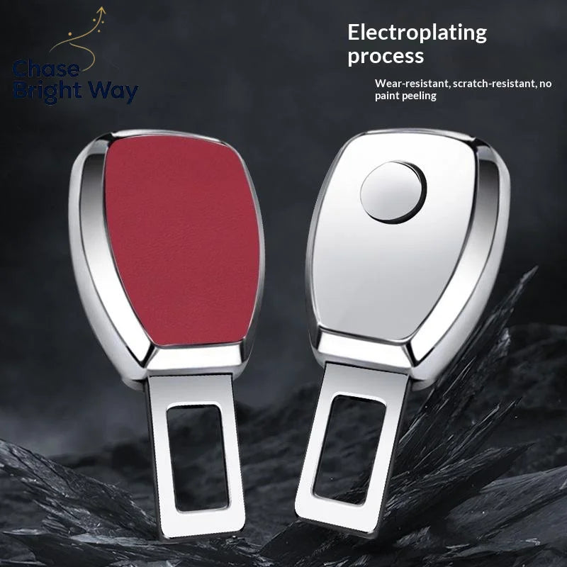 Universal Car Seat Belt Extender Clip – ABS & Nappa Leather
