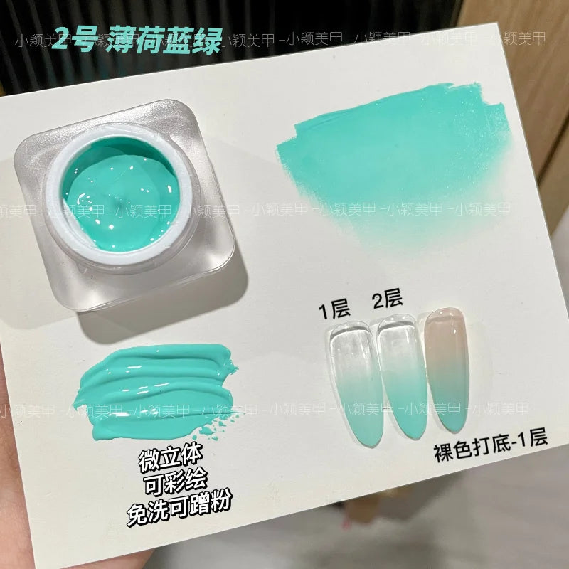 Handaiyan Pat Painting Gel Nail Polish 6ml – 15 Colors