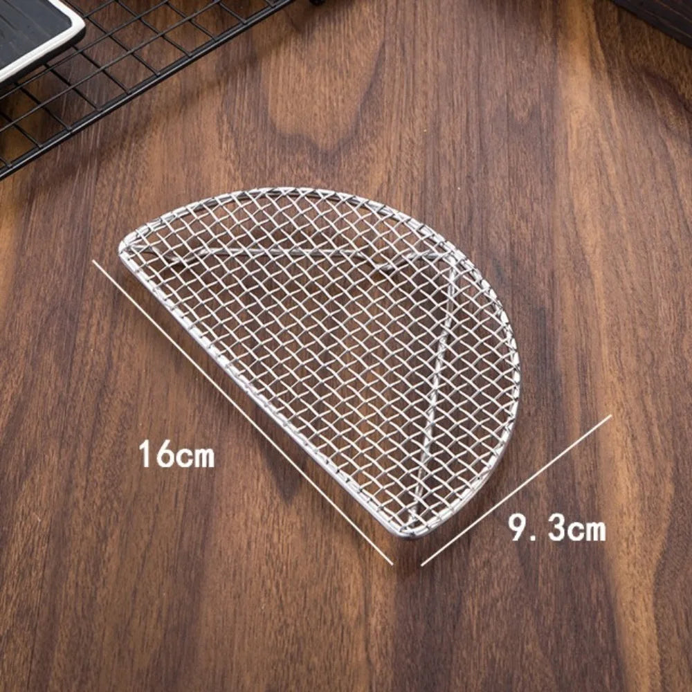 Stainless Steel Tempura Frying Net | Japanese BBQ Draining Rack