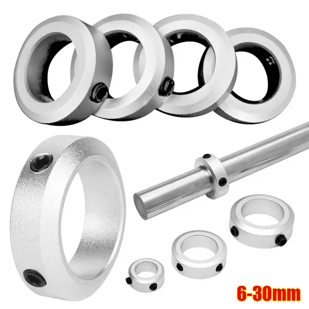 Aluminum Shaft Collar Locking Ring 6–30mm | Set Screw Type