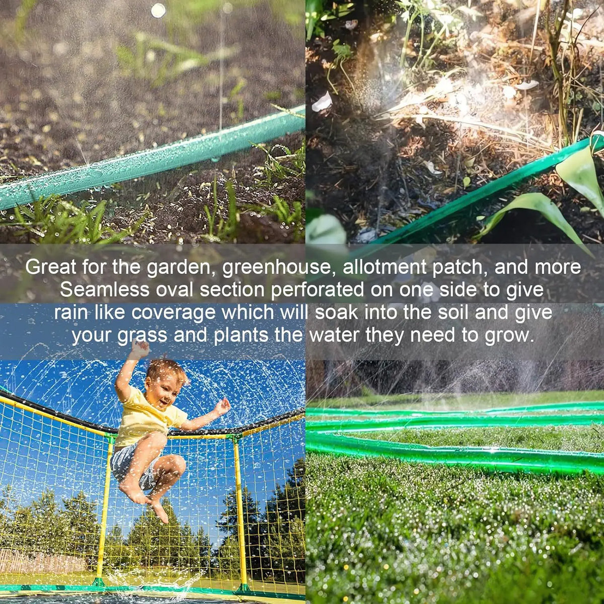 Sprinkler Soaker Hose Set – Adjustable Garden Irrigation System