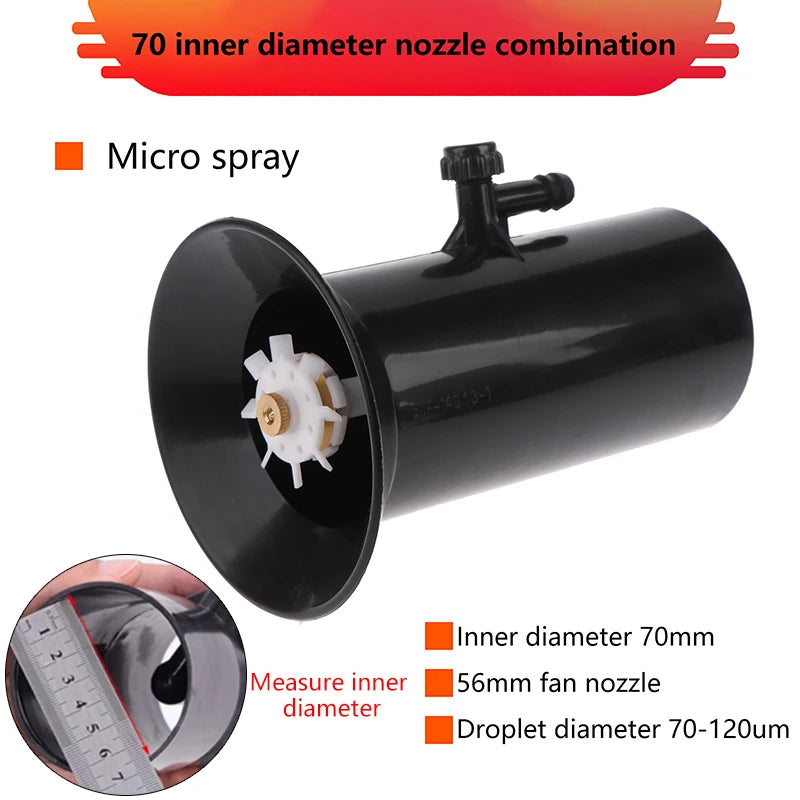 Diffuser Fan Nozzle 60/65/70mm – Backpack Fogger Sprayer Head