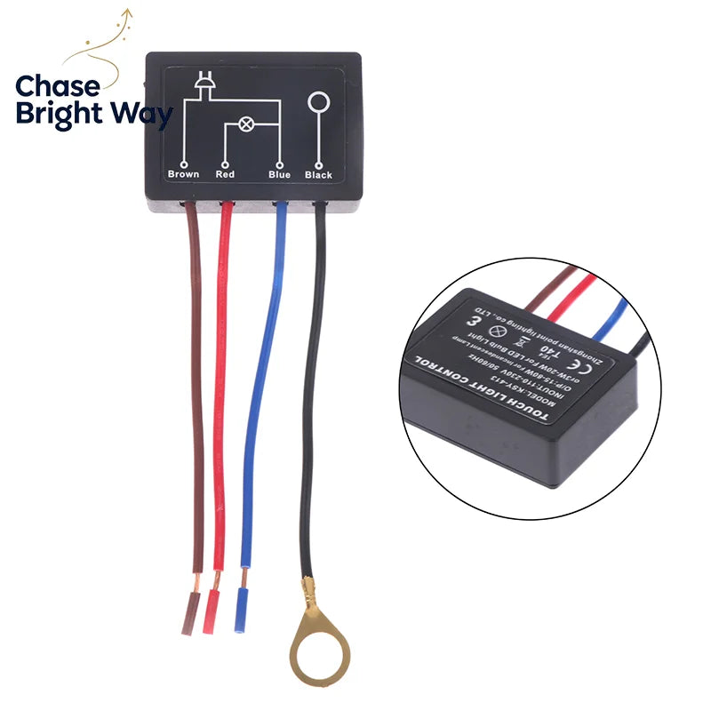 Touch Dimmer Switch Module – AC110-230V LED & Incandescent
