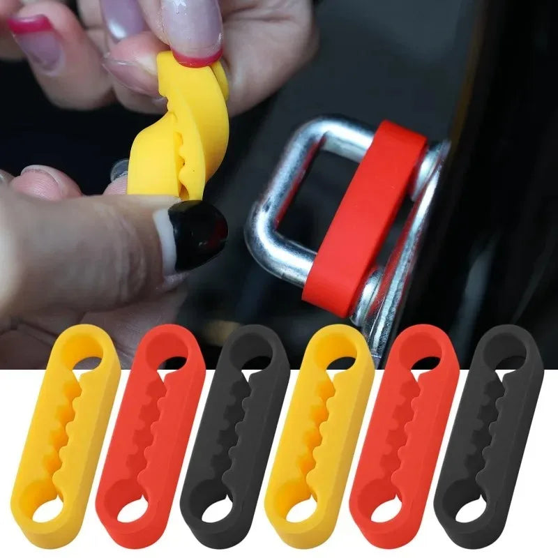 Universal Car Door Lock Silicone Buffer Cushion – 4-Pack