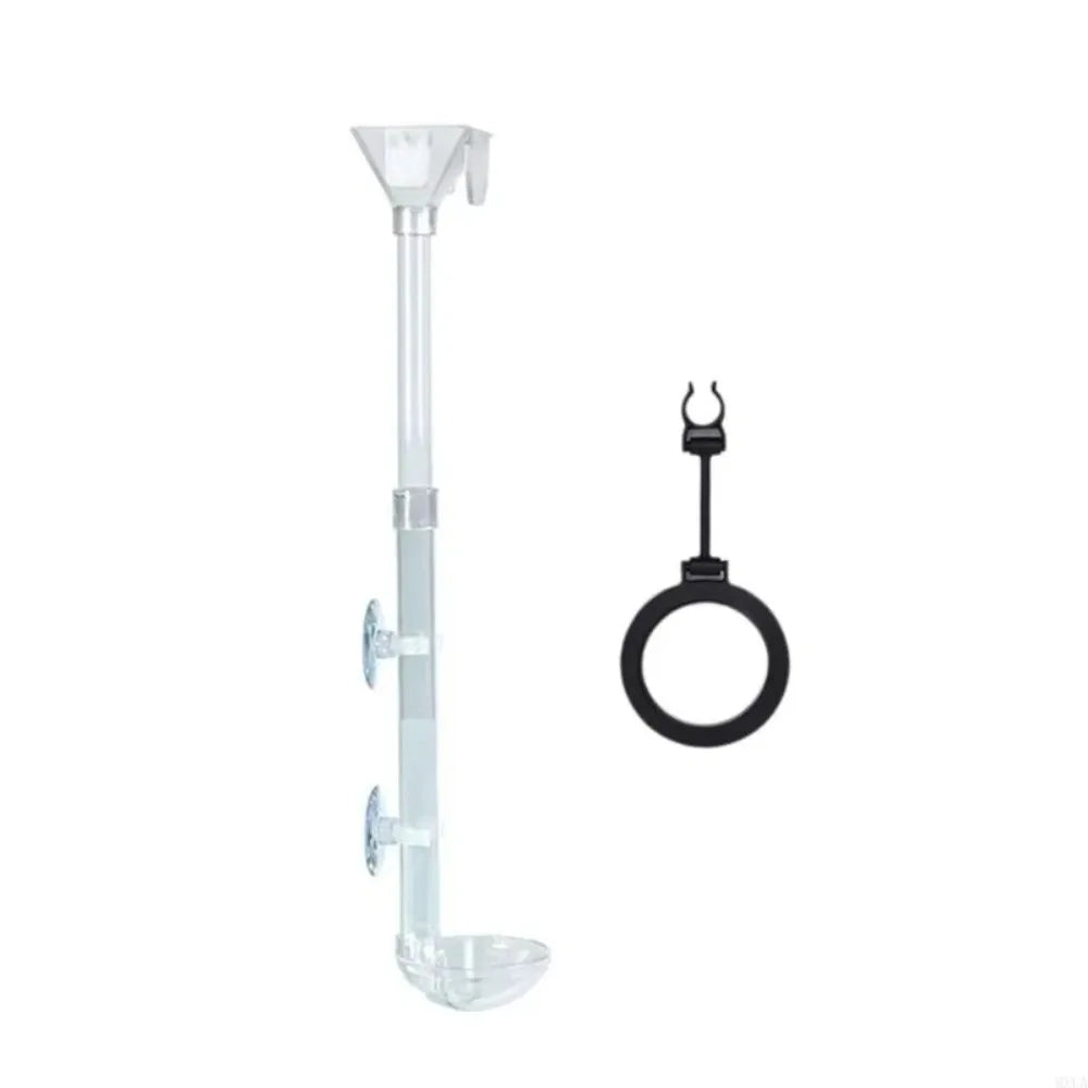 Retractable Aquarium Fish Feeding Tube – Anti-Scatter Dispenser