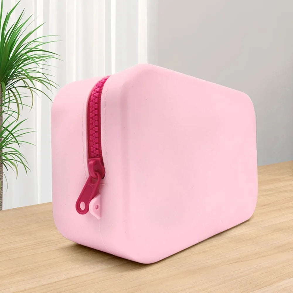 Silicone Storage Bag – Waterproof Zipper Pouch | Cards & Coins