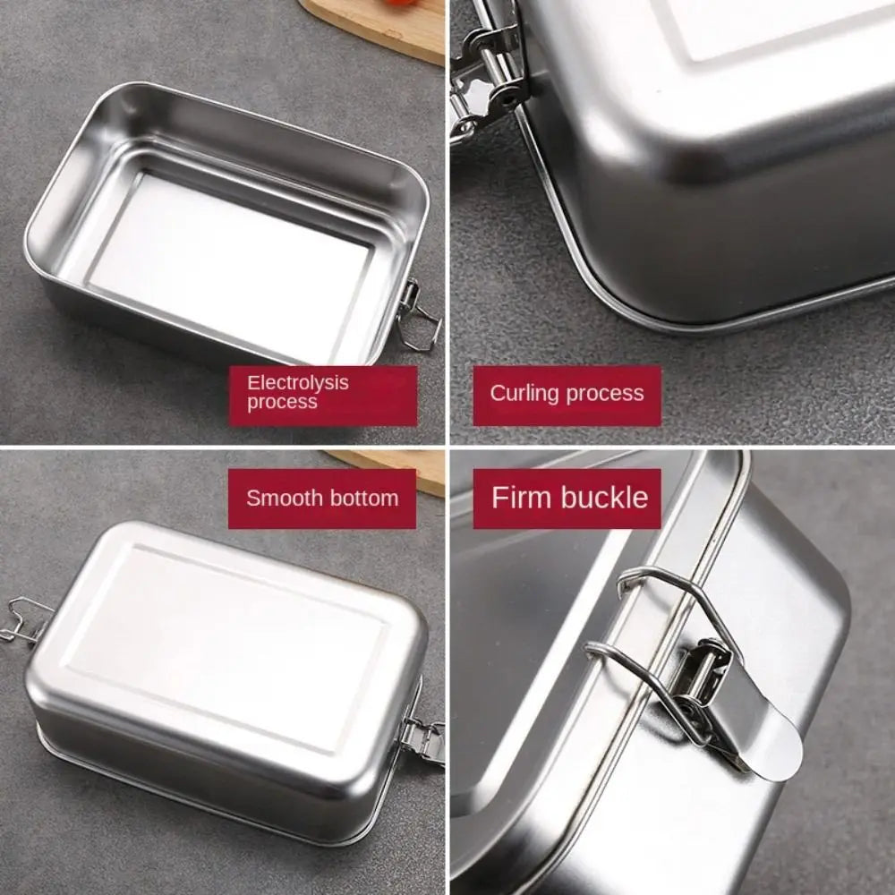 Stainless Steel Bento Box – Large Leakproof Lunch Container