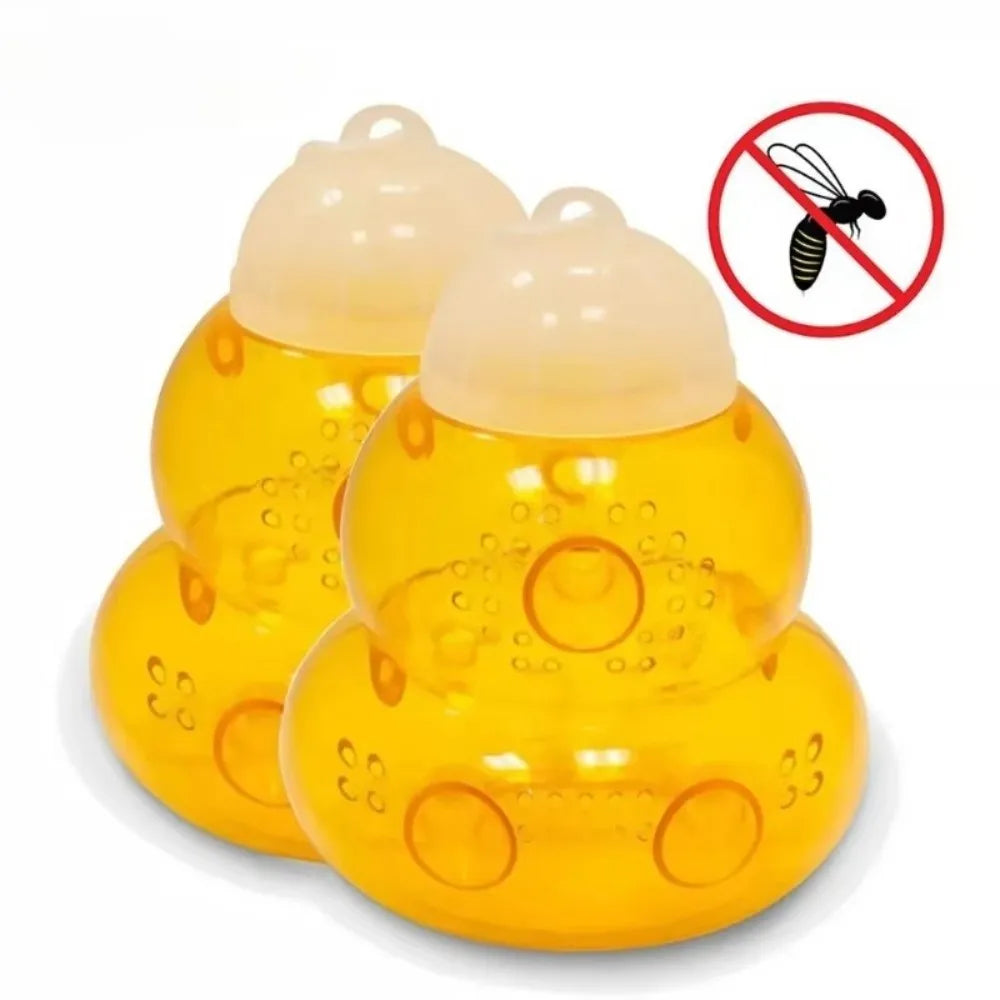 Reusable Outdoor Wasp Trap – Hanging Multi-Hole Pest Catcher