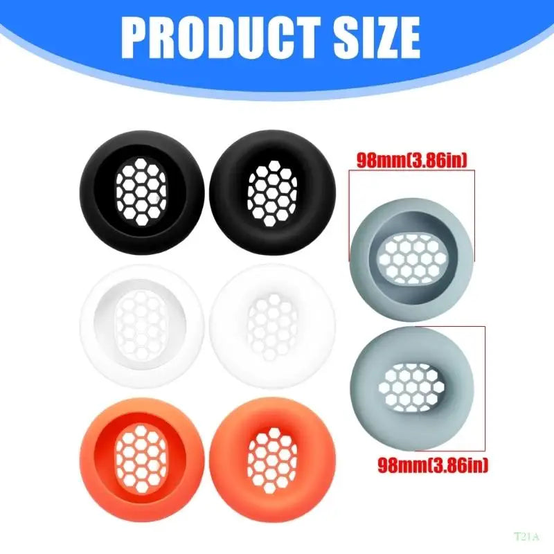 Silicone Ear Pad Covers for CMF Headphones – Soft 98mm Cushion