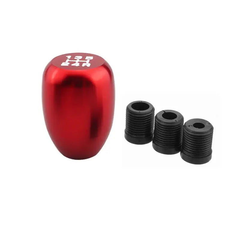 Universal Metal 5-Speed Manual Gear Shift Knob | Easy Install
