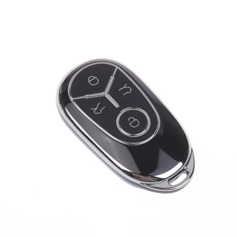 TPU Zinc Alloy Car Key Cover Protection Set – 1 or 2 Pack