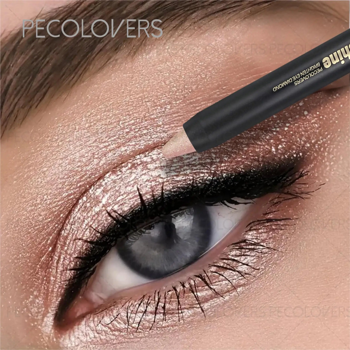 Pearly Multicolored Eyeshadow Stick – Sparkle & Long-Lasting