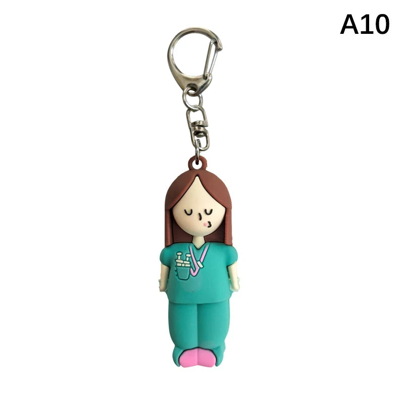 Syringe Ampoule Bottle Opener Keychain – Rubber Vial Cutter