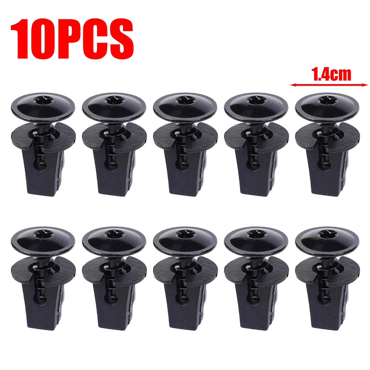 VW Golf Passat Polo Fender Splash Guard Retainer Clips 10-Pack