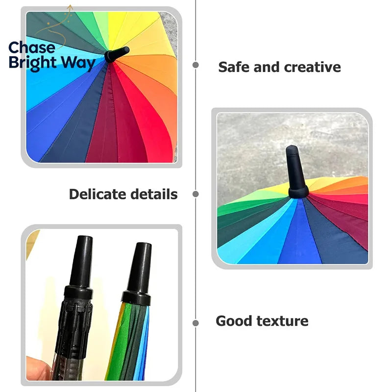 Rubber Umbrella Tip Cover – Replacement Protector Caps 2 Sizes