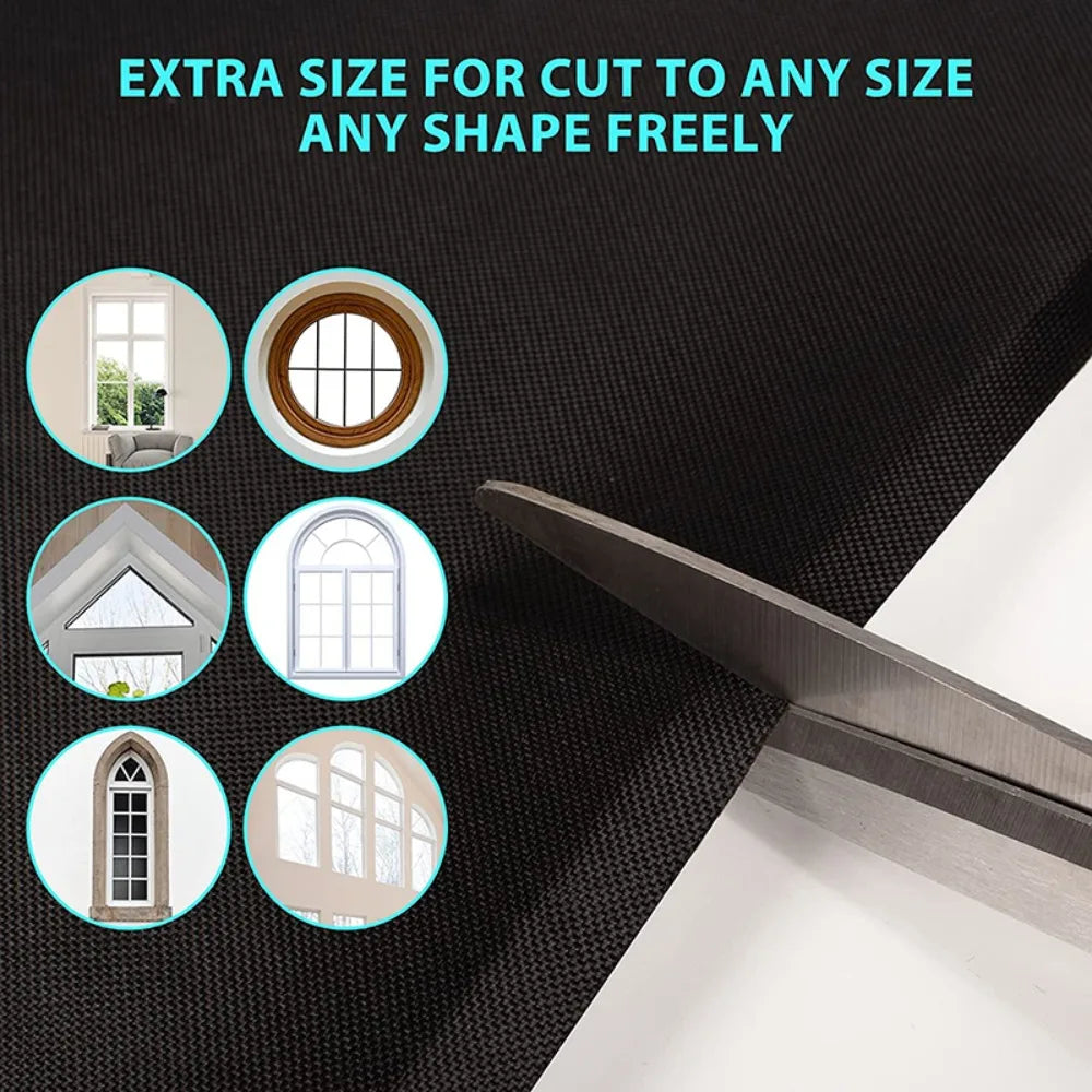 Blackout Window Blind – UV Block Thermal Insulated Travel Curtain