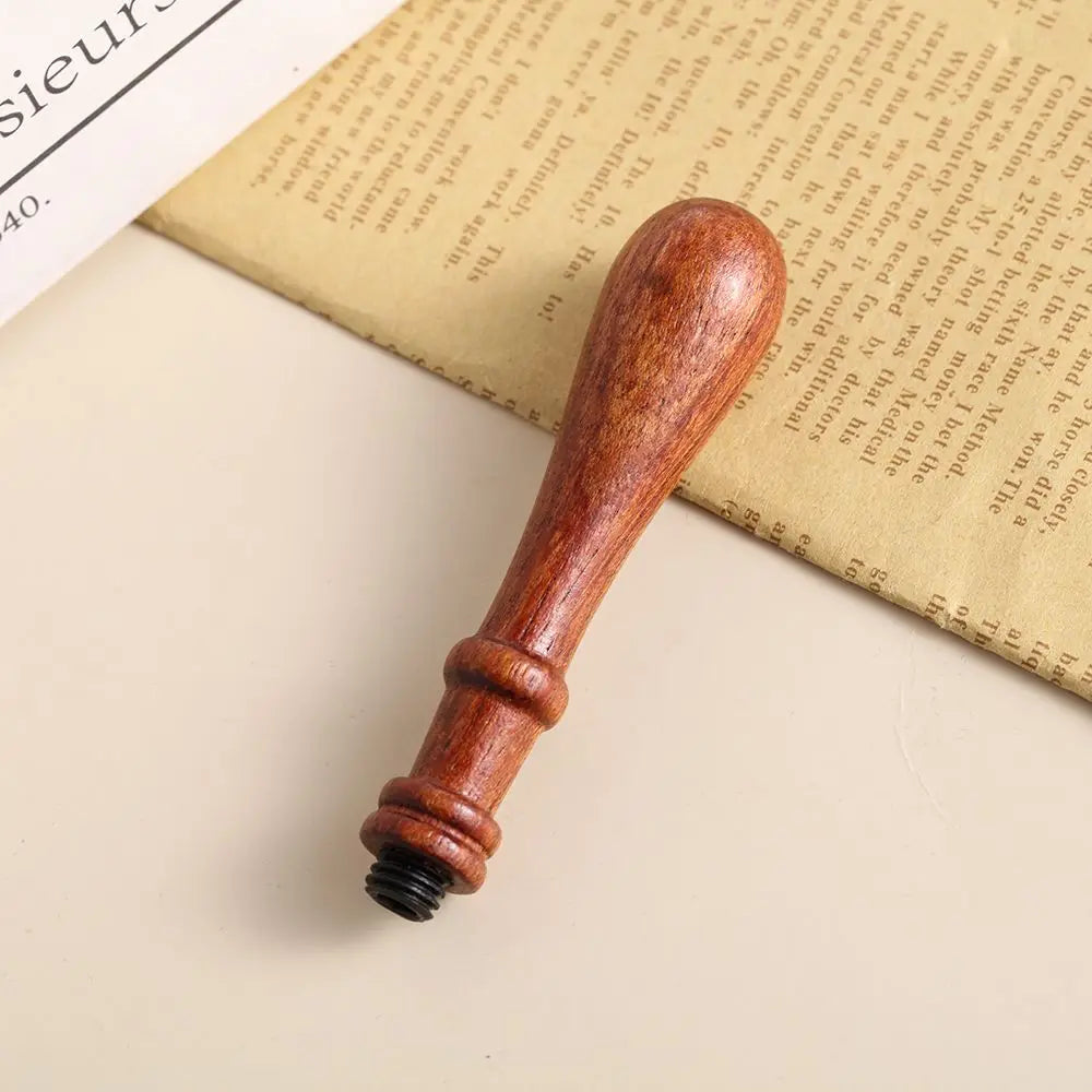 Wood Handle Wax Seal Stamp – DIY Wedding & Craft Invitations