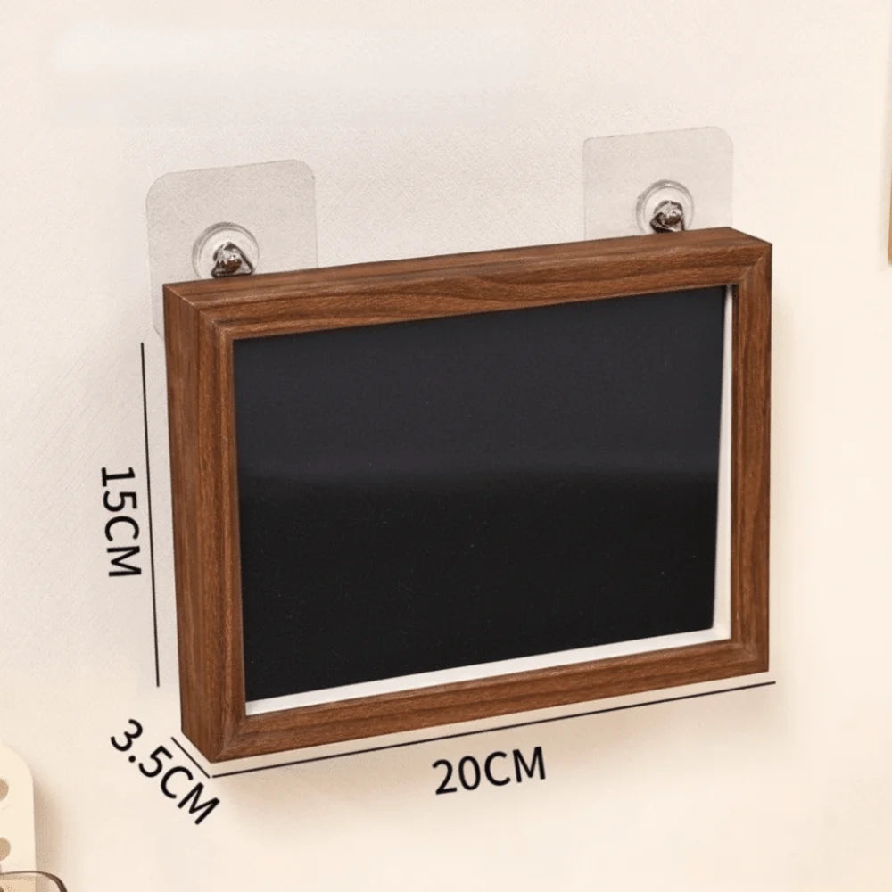 Wall-Mounted Badge & Brooch Display Frame | Felt Board Storage