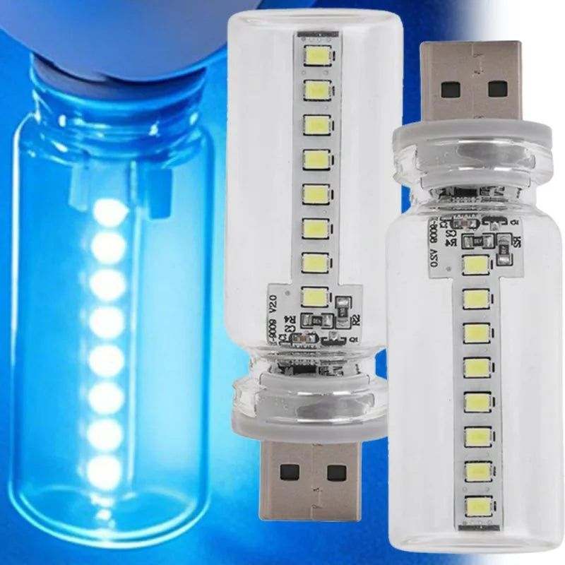 USB Mini LED Filament Atmosphere Light – Touch Dimmable Lamp