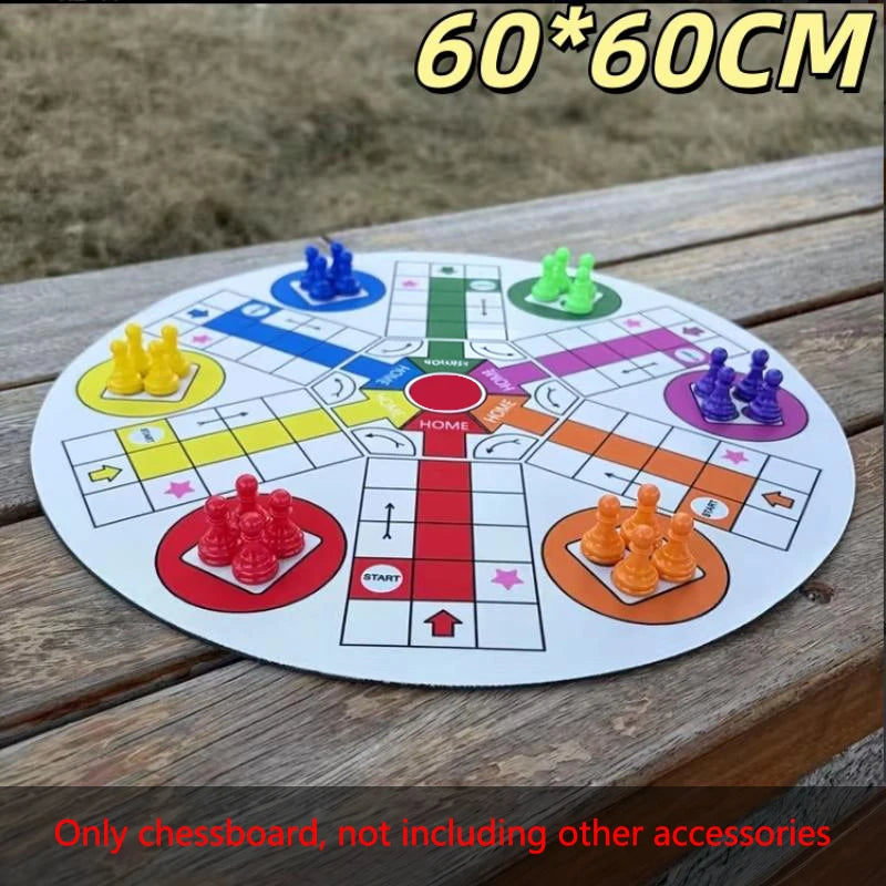 Portable Flying Chess Game for 2–6 Players | Family Board Game