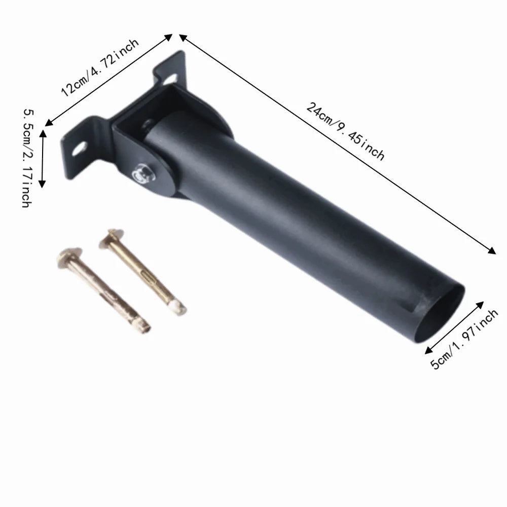 Wall Mount Landmine Training Sleeve & Weight Bar Bracket 3-Pack
