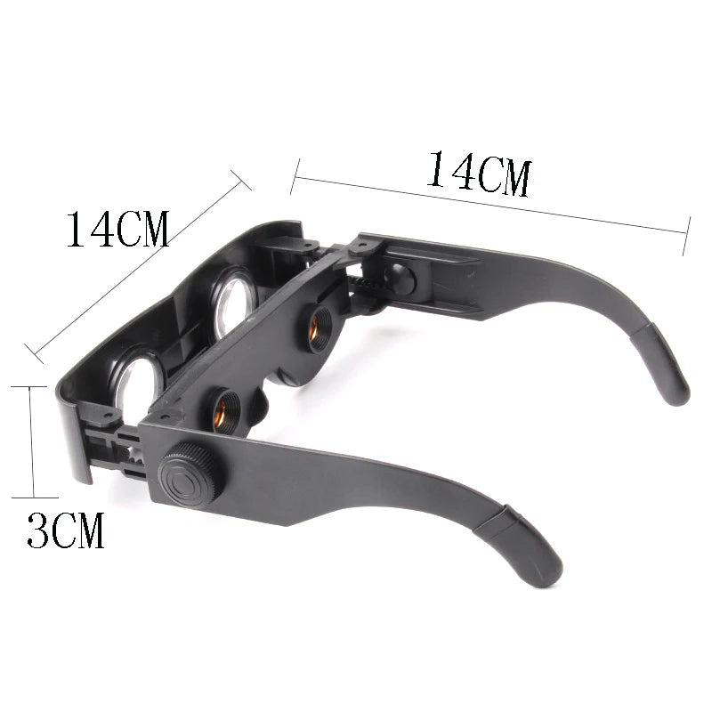 Wearable Binocular Magnifier Glasses – Adjustable Focus Hands-Free