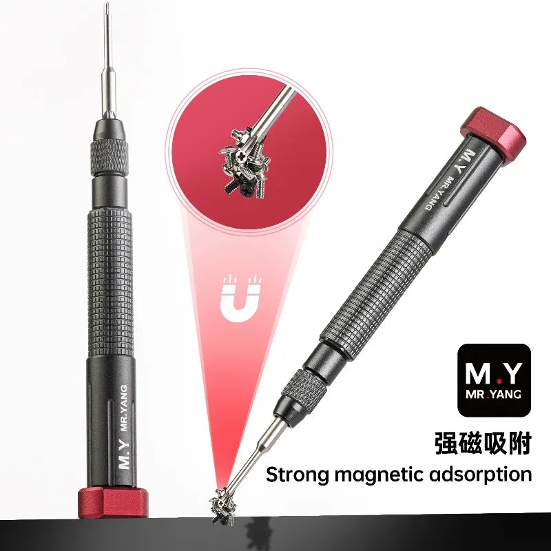YCS M.Y TX01 Torque Screwdriver – 5 Bits, Magnetic Auto-Idle