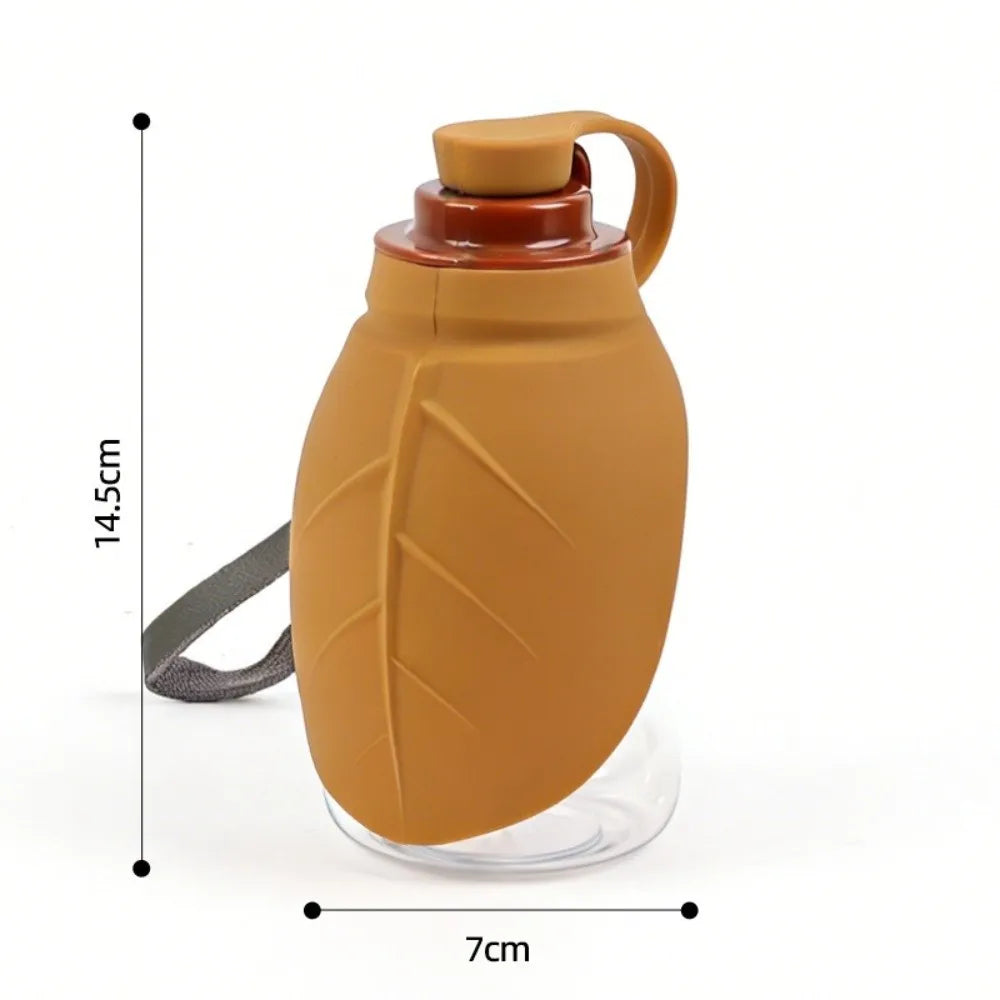 SAMMY 2-in-1 Foldable Dog Water Bottle 300ml – Travel Pet Cup