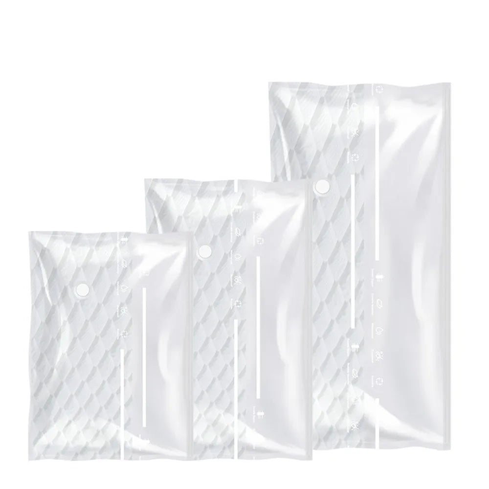 Vacuum Compression Storage Bags – Large Reusable Space Saver