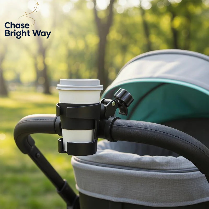 Universal Stroller Cup Holder – Adjustable Fit | SAMMY